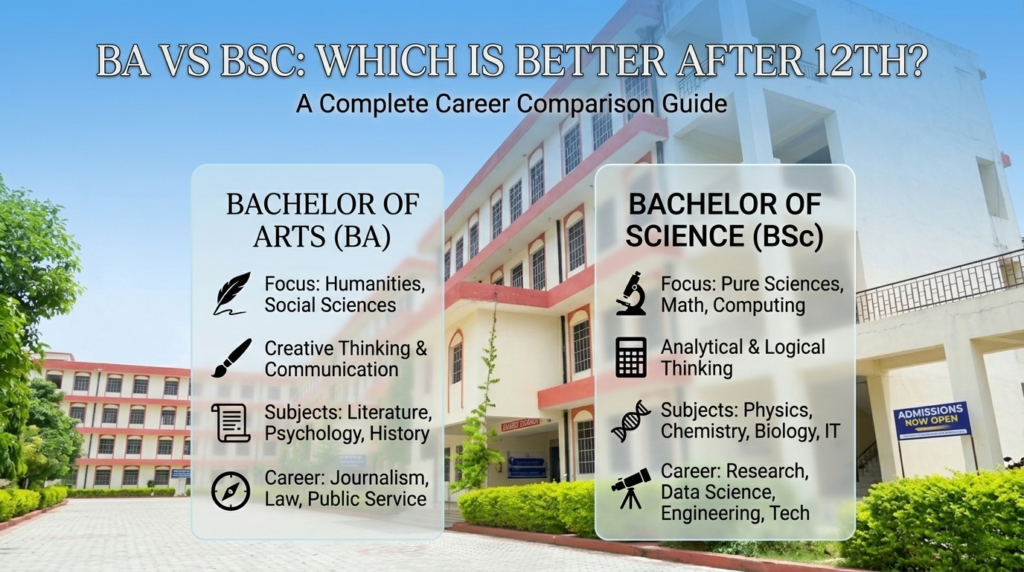BA vs BSc Which is Better After 12th