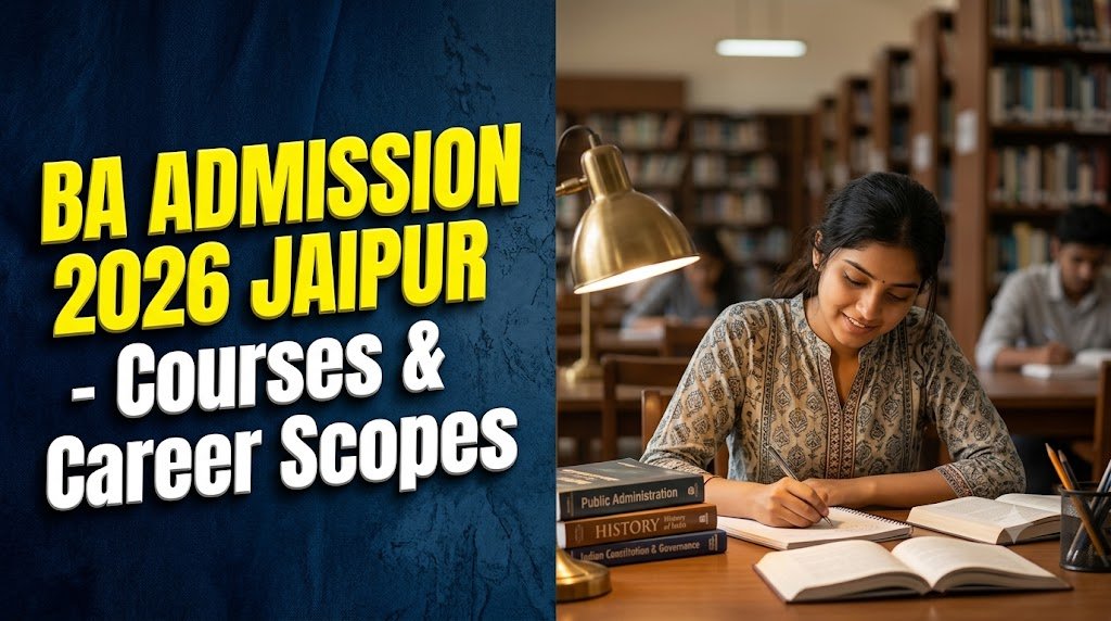 BA admission 2026 Jaipur