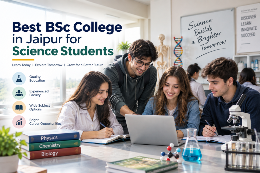 Best BSc College in Jaipur for Science Students
